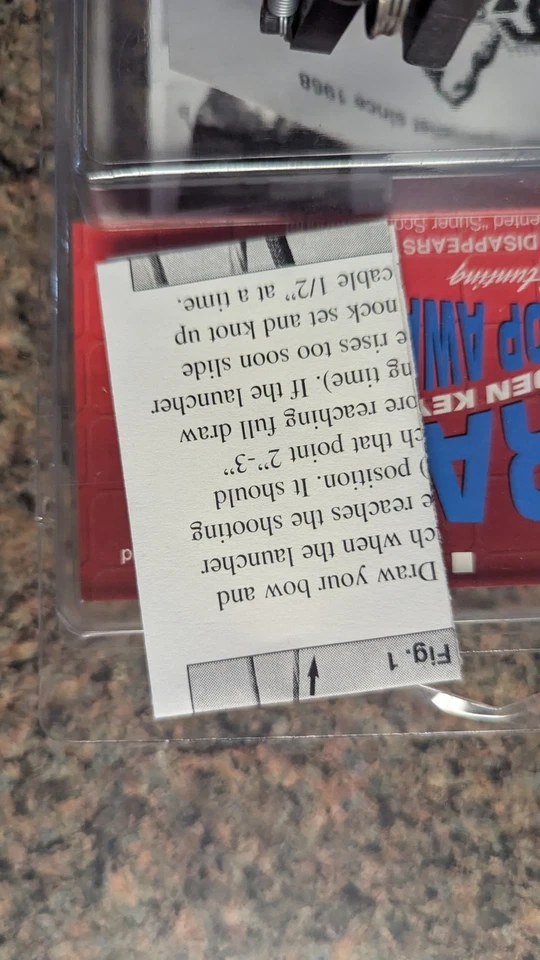 Golden Key Futura MIRAGE Arrow Rest drop away arrow NEW OLD STOCK MADE IN USA - Image 4 of 4