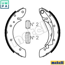 BRAKE SHOE SET 53-0023 FOR RENAULT ESPACE/III/Mk PEUGEOT PARTNER/ESCAPADE/MPV