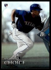 2014 Bowman Platinum Michael Choice Rookie Texas Rangers #91