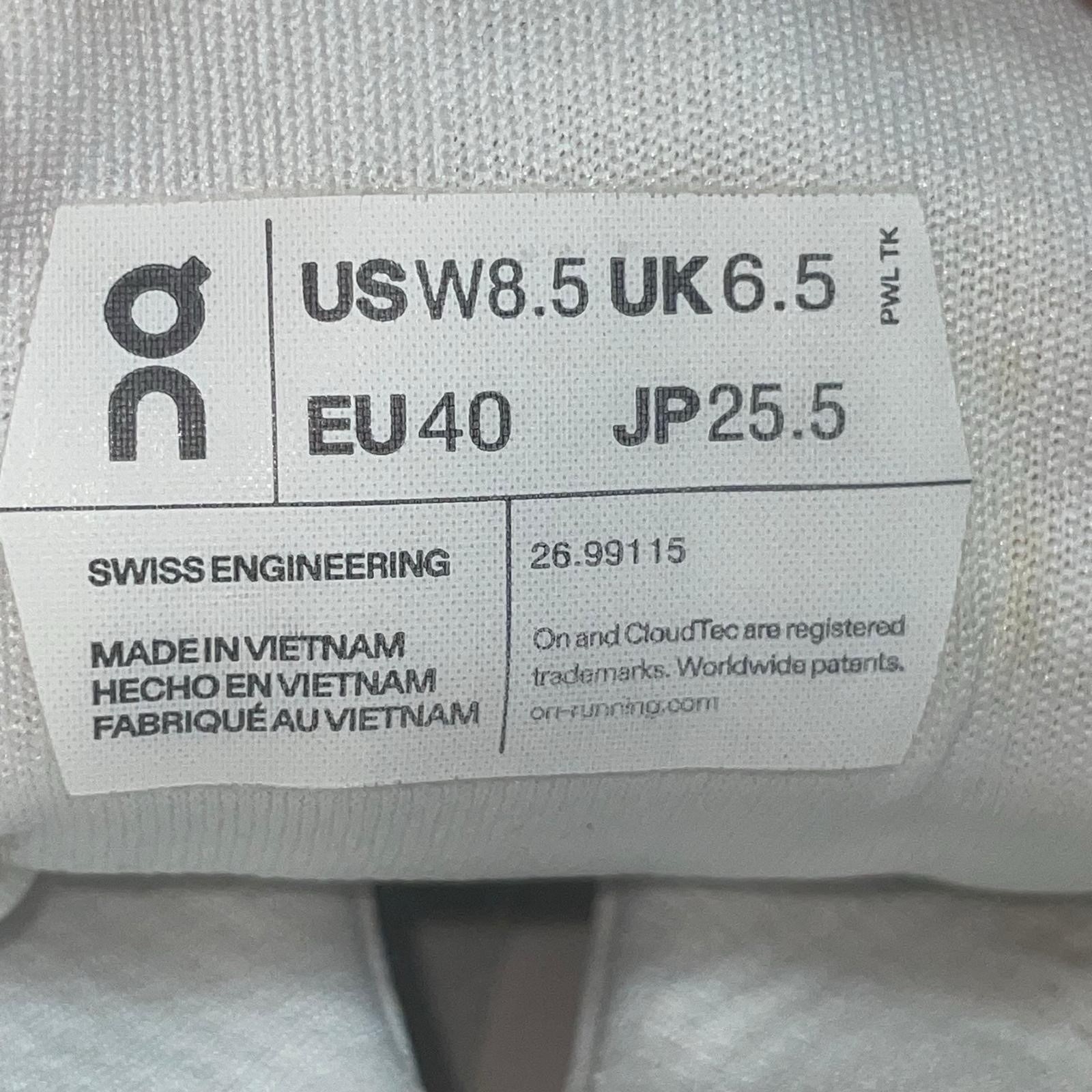 On Cloud Cloudnova Triple White Cloudtec Running … - image 3