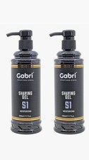 Gabri Professional - Moisturizing Shaving Gel S1 500ml X 2 12.99 per litre