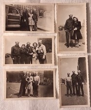 Vintage WWII US Navy Sailor Snapshot Photos Named Friends Lot of 5 Apr 29 1943