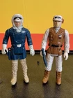 1980 Vintage Kenner Star Wars Han Solo & Rebel Soldier Action Figure Hoth Lot