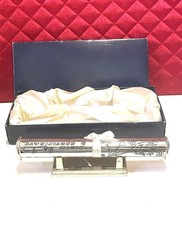 Elegance Silver - Birth Certificate Holder with Stand Silver Plated. NIB