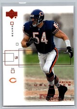 💎2001 Upper Deck Pros & Prospects Football #18 Brian Urlacher - Bears💎