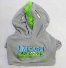 BAB Build-A-Bear Workshop : Mohawk Hoodie - Unleash the Awesome (VG)