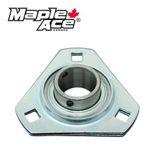 Sbpft204-12 Pressed Steel Housing Triangle Flanged 3-bolt W Insert Bearing 34