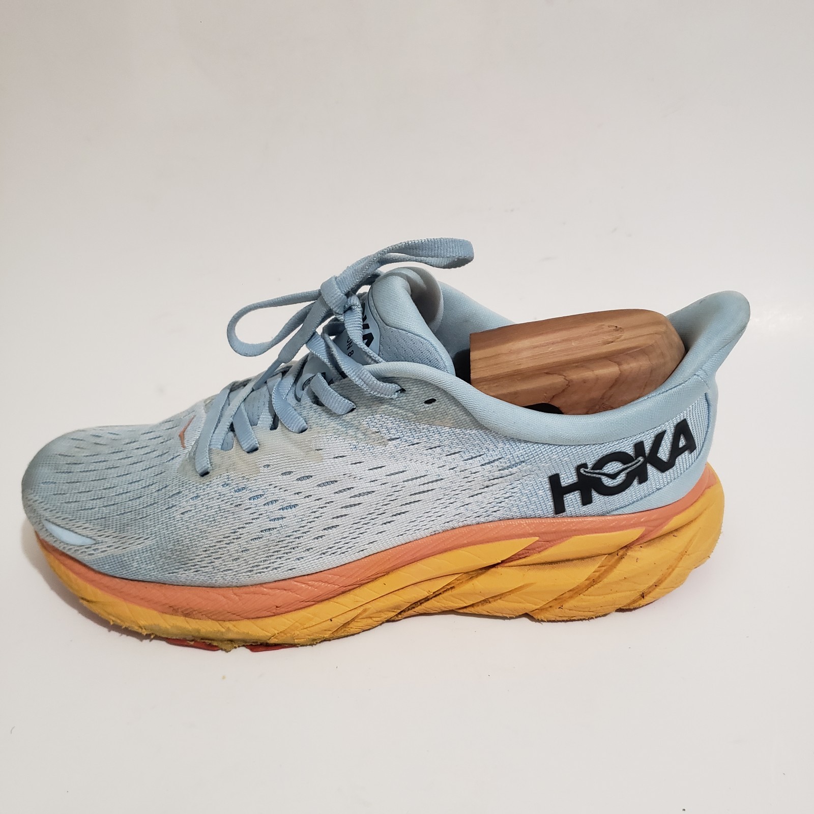 Hoka One One Clifton 8 1119394-SSIF Women's US 8.5D Running Shoes Blue Men’s  7. thumbnail 6