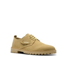 Clarks Desert Rock Lo Mens Lace Up Shoes Oxfords Maple Suede Size 11.5