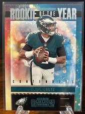 Panini Contenders Rookie of the Year Jalen Hurts RY-JHU Eagles Rookie