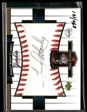 2003 UD Sweet Spot Classic Fred Stanley Autographs Yankee Greats Black Ink #/101