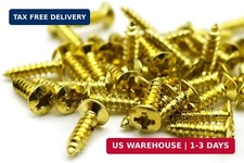 3MM Electric Guitar Bass Pickguard Screws Pick Guards Scratch Plate Mounting Scr