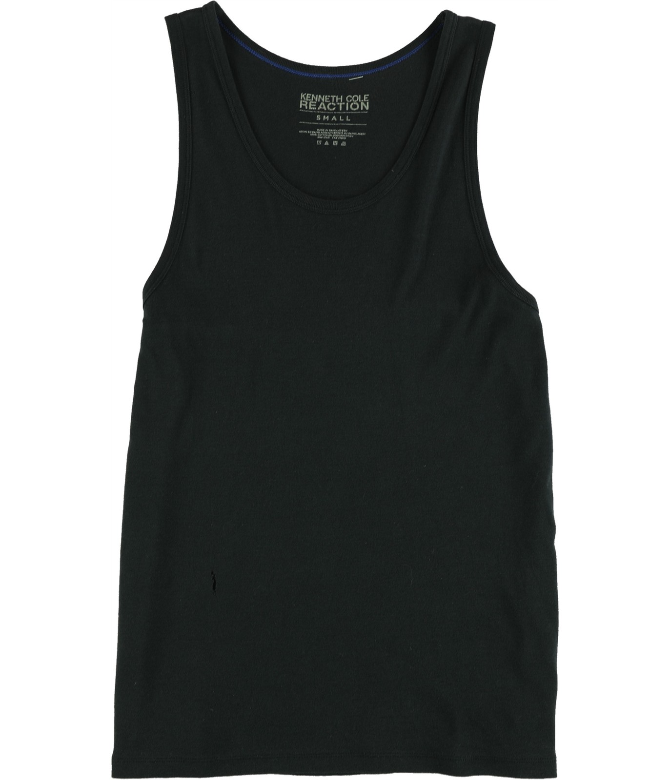 Мужская однотонная майка Kenneth Cole черная S 4590₽