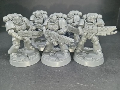GAMES WORKSHOP Infernus Marine x5 - Warhammer 40k Space Marine Primaris Squad - New On Sprue GW