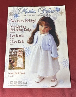 Vintage Martha Pullen Winter 2002 Catalogue Magazine Rare Find