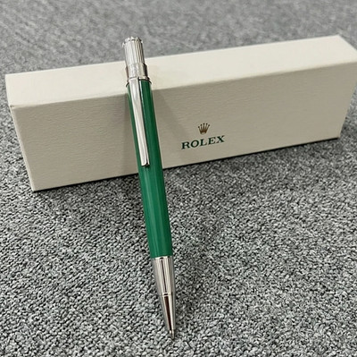 Rolex Submariner Green Ballpoint Pen Oyster Style Writing Pen - Luxury w/ Box