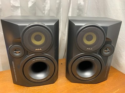 Speakers only From RCA RS2604 Component Stereo System 3 Way Powered Super Woofer