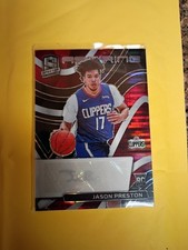 2021-22 Panini Spectra #AA-JPS Jason Preston Aspiring Autographs #/10