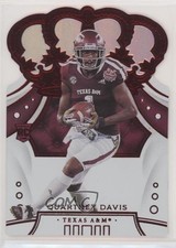2020 Panini Chronicles Draft Picks Crown Royale Mirror Red Quartney Davis 0jj3