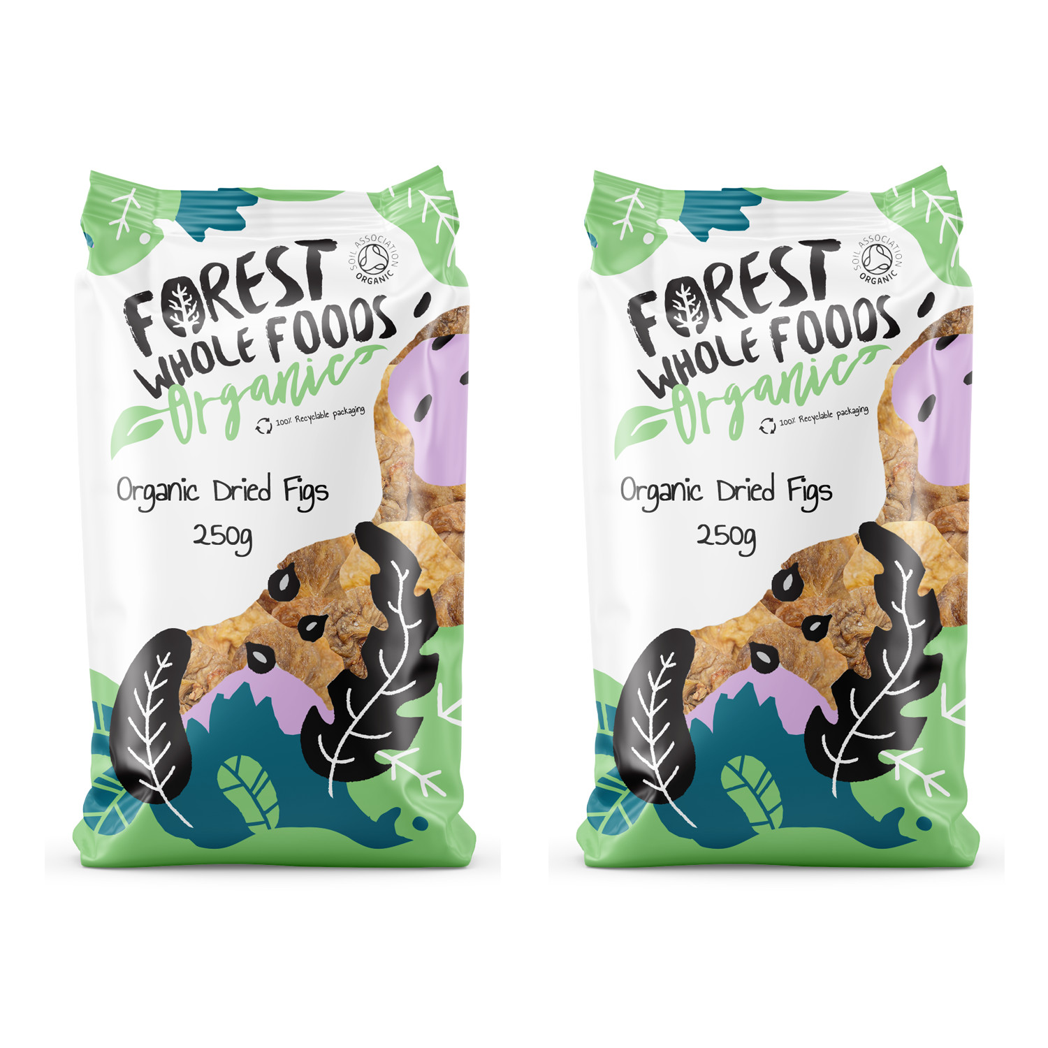 Organic Sun Dried Lerida Figs 500g - Forest Whole Foods