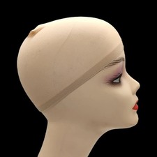 2x Wig Cap Nude Breathable Unisex Stocking Stretch Hair Liner Net Medical Grade