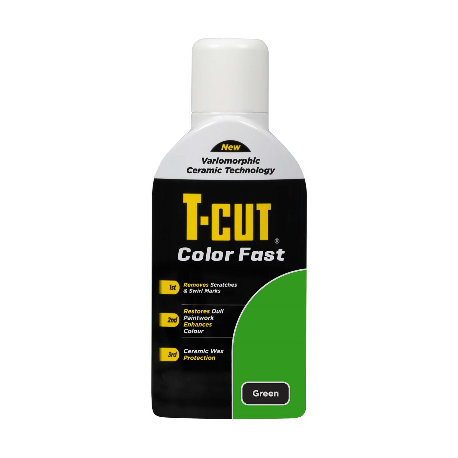 T-Cut Color Fast Green Ceramic Wax Polish Scratch Remover Colour Enhancer - Image 3