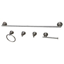 Kingston Brass BAH8230478 Concord 5 Piece Bathroom Package - Nickel