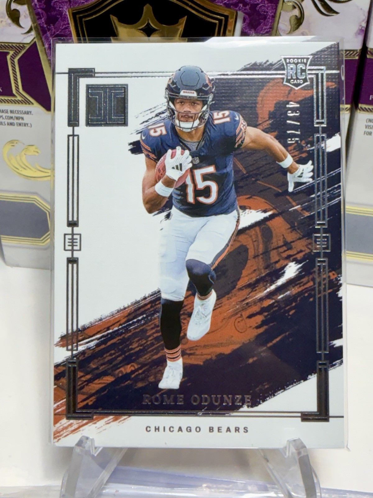 2024 IMPECCABLE ROOKIES #79 ROME ODUNZE (RC) /75