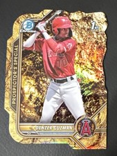 2022 Bowman Chrome Prospector's Special Die-Cut Variation /49 Denzer Guzman