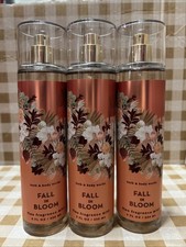 LOT 3 Bath  Body Works FALL IN BLOOM Fine Fragrance Mist 8 fl oz/ 236 ml