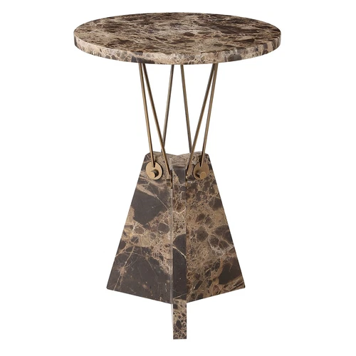 Uttermost Levitate Marble Accent Table - Picture 2 of 5