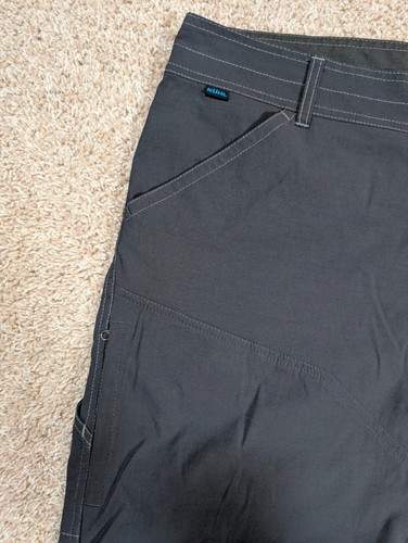 Kuhl Renegade Pantalon Homme 38x36 Gris Nylon Performance Randonnée Sentier Extérieur - Photo 8/17