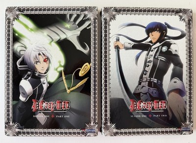 * D. GRAY-MAN SEASON 1 PART 1 & 2 * ANIME * 4 DVD (26 EPISODES) * FUNIMATION *