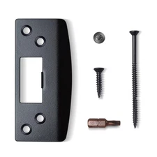 Extra Large Door Strike Plate, Heavy Duty Version, Oversized Striker Plate, R...