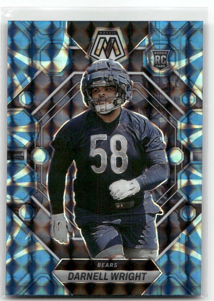 2023 Panini Mosaic Blue Darnell Wright #307 