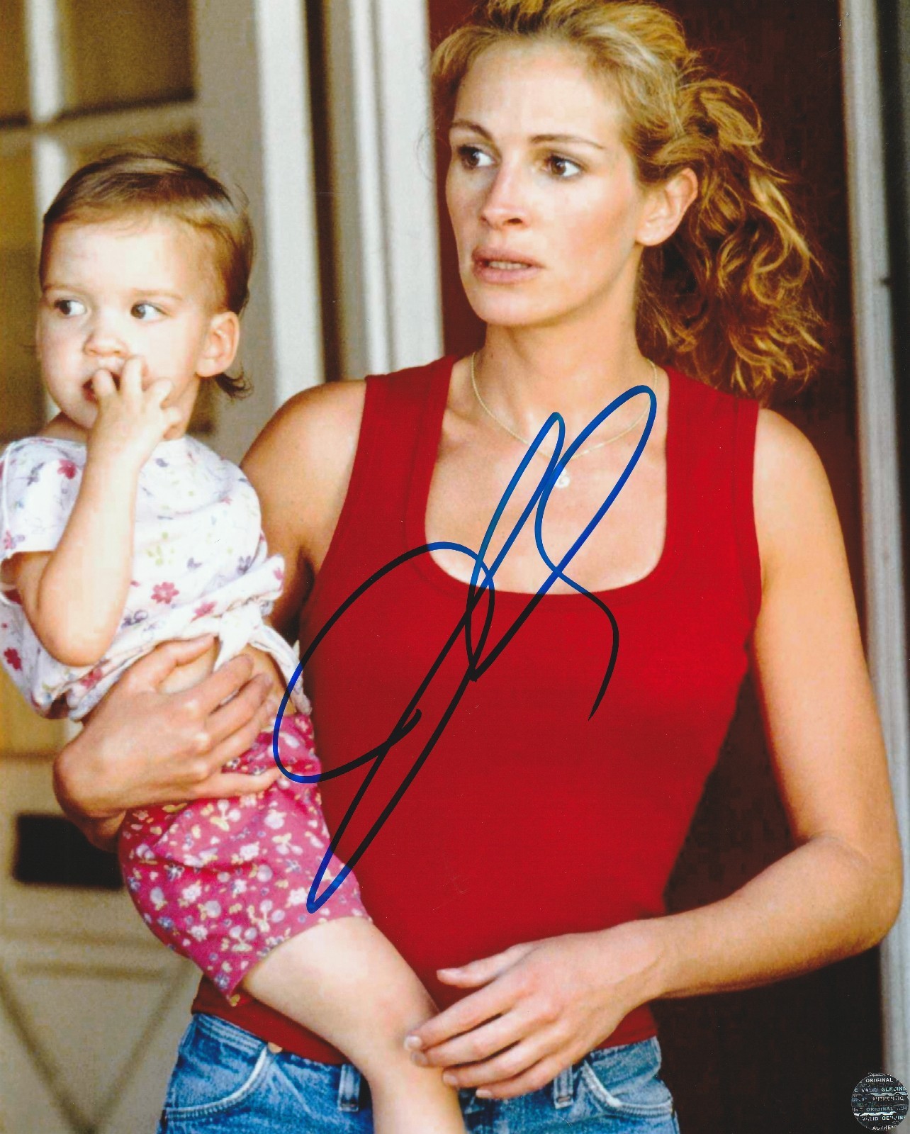 Julia Roberts Signed Autographed Erin Brockovich 8x10 Photo with COA/Hologram