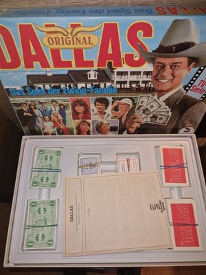 DALLAS Original Das Spiel der Ewing-Familie zur TV-Serie Schmidt Spiele 1982 TOP