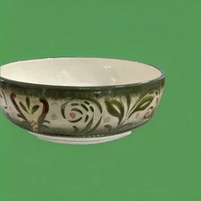 New Fitz and Floyd Giardino Large Salad or Serving Bowls Handcrafted China