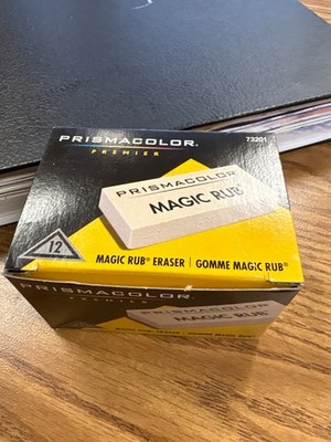 Prismacolor 73201 Premier Magic Rub Eraser 12 Count U51C