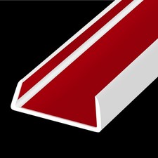 Rubber Edge Trim, Flexible Self Adhesive U Shaped Peel and Stick Edge Banding...