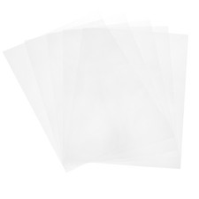 5 Pcs Color Correction Gel Light Filter 11.7 x 8.3", Transparent