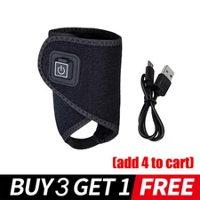 Electric USB Heating Warm Ankle Pad Heated Pain Relief Heat Brace Wrap