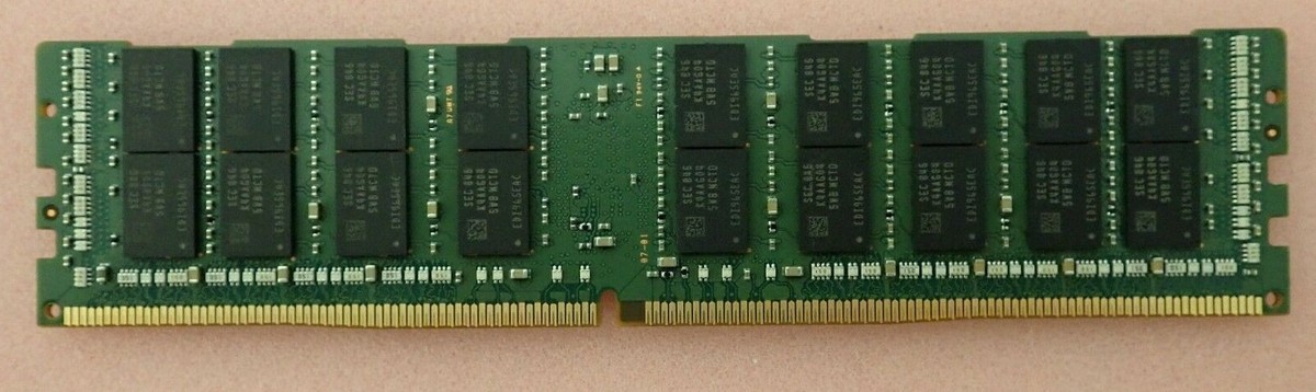 Samsung 64GB 4DRx4 PC4-2666V DDR4 ECC Server RAM Memory