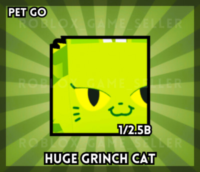 Pets Go! - | Huge Grinch Cat |  SAME DAY DELIVERY 