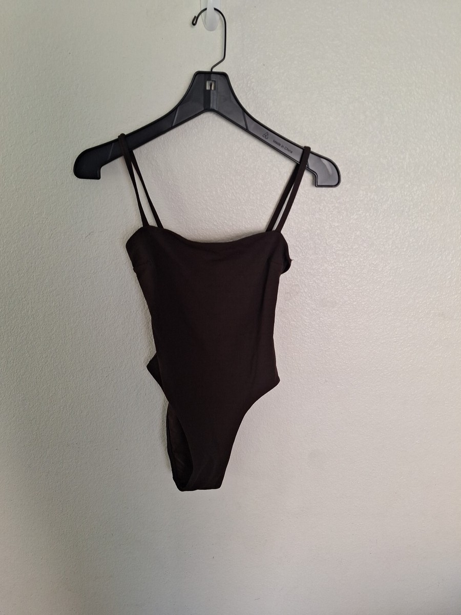MATTEAU Jenni Kayne Petite Square Maillot Swimsuit Size 3