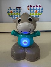 Fisher Price Linkimals Musical Moose Counting Light Sound Tested Works
