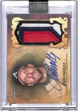 2021 Topps Dynastic #DAP-JS1 John Smoltz NM-MT Auto 02/10 Braves 