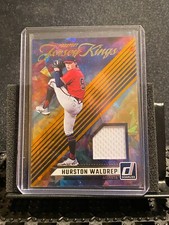 Hurston Waldrep 2024 Donruss Prospect Jersey Kings Orange ICE - Braves