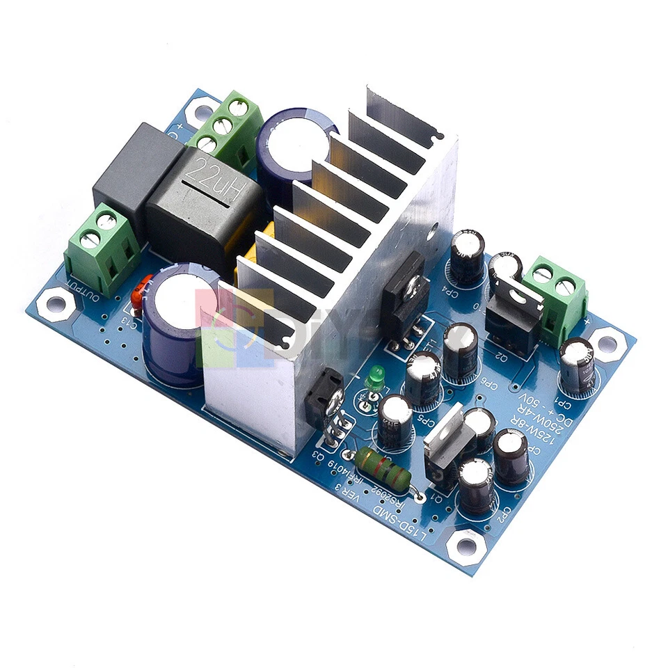 250W IRS2092S Mono Digital Amplifier Module w/ Class D Assembled Amp Board - Image 2 of 4