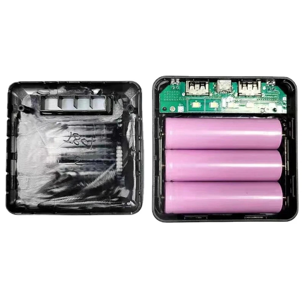 Power Bank Shell Case DIY Solderless 3-sectiont 18650 Battery Charging Box AUS Power Bank Shell Case DIY Solderless 3-sectiont 18650 Battery Charging Box AUS